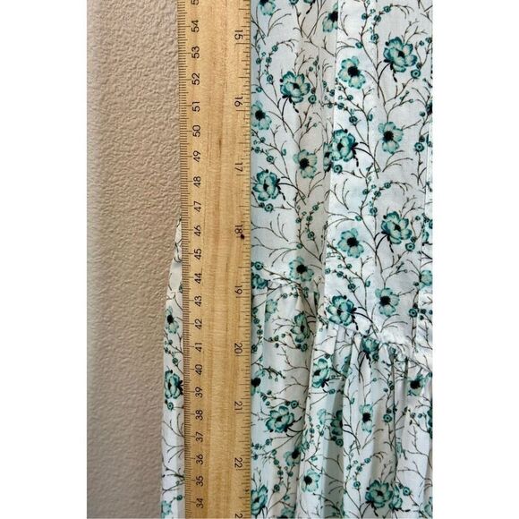 La Vie Rebecca Taylor Poppy Fields Milk Combo Embroidered Lace Cap Sleeves Dress - Picture 8 of 12